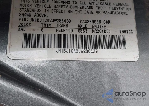 2018 Nissan Rogue Sport S z USA, uszkodzony, nr VIN JN1BJ1CR2JW286439